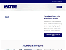 Tablet Screenshot of meyer-mab.com